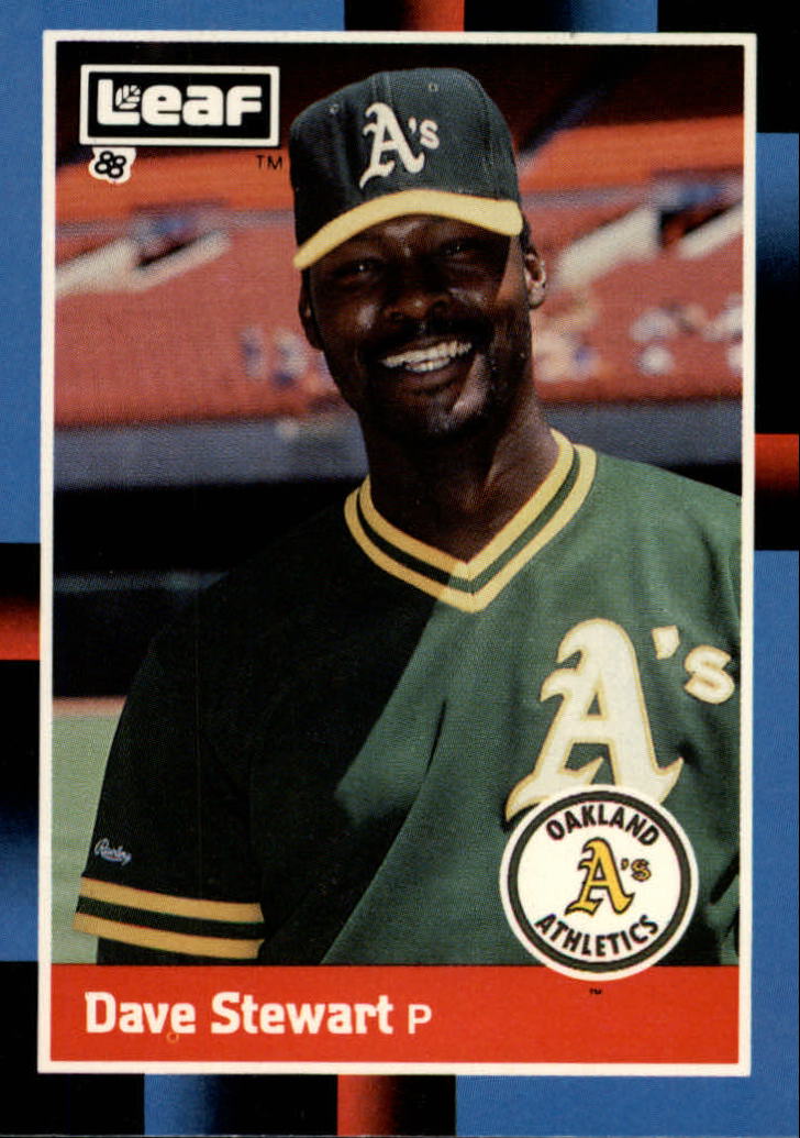 1988 Leaf/Donruss Baseball Cards       217     Dave Stewart
